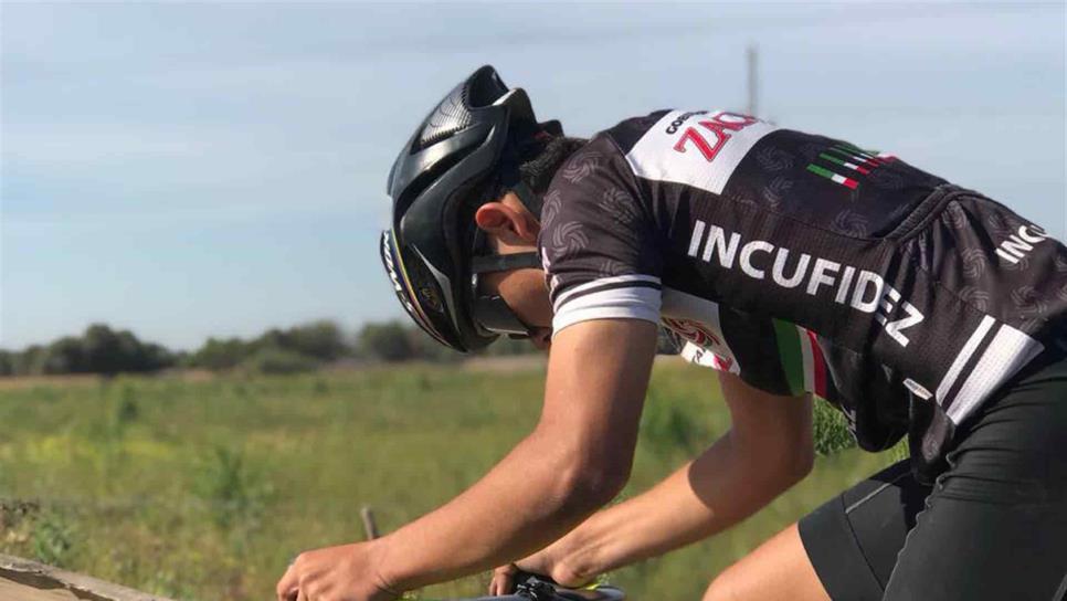 Jesús León Espinoza se prepara para eventos internacionales en ciclismo
