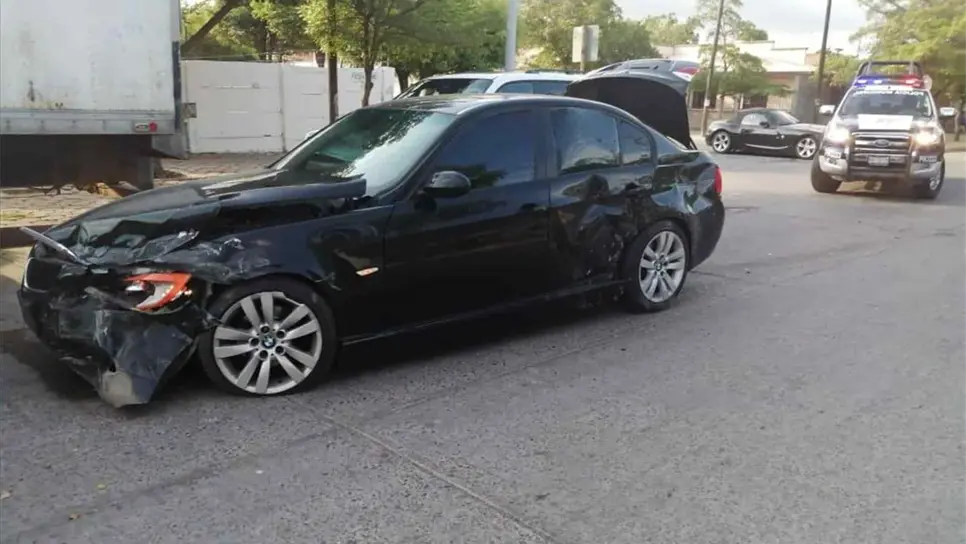 Choque en La Cuchilla deja una niña lesionada