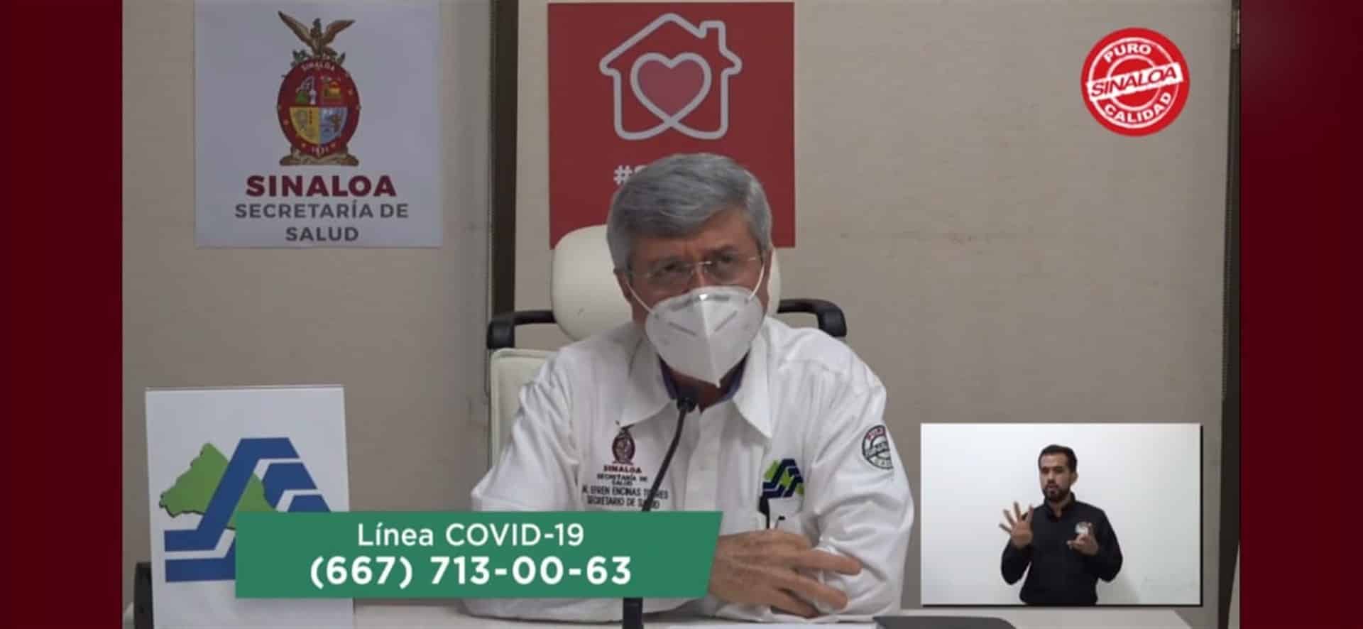 No prevé Secretaría de Salud segundo confinamiento en Sinaloa