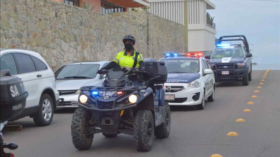 Cambian estrategias de vigilancia policiaca en Mazatlán