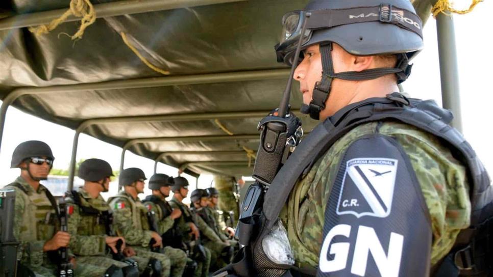 Guardia Nacional asegura drogas valuadas en millones de pesos