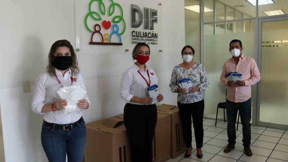 Dona Casa Ley 5 mil cubrebocas Kn95 a DIF Culiacán