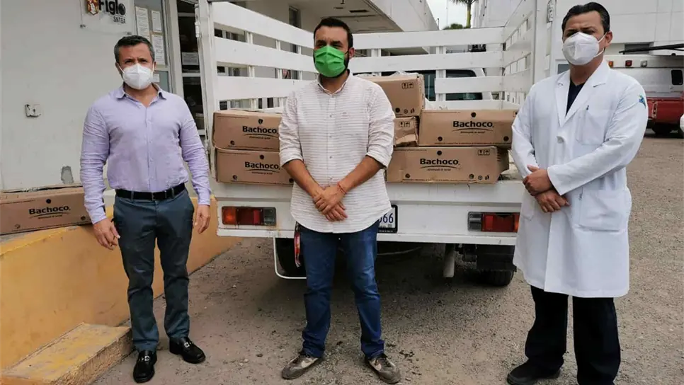 Recibe Ayuntamiento de Ahome penúltima donación de Pollos Bachoco