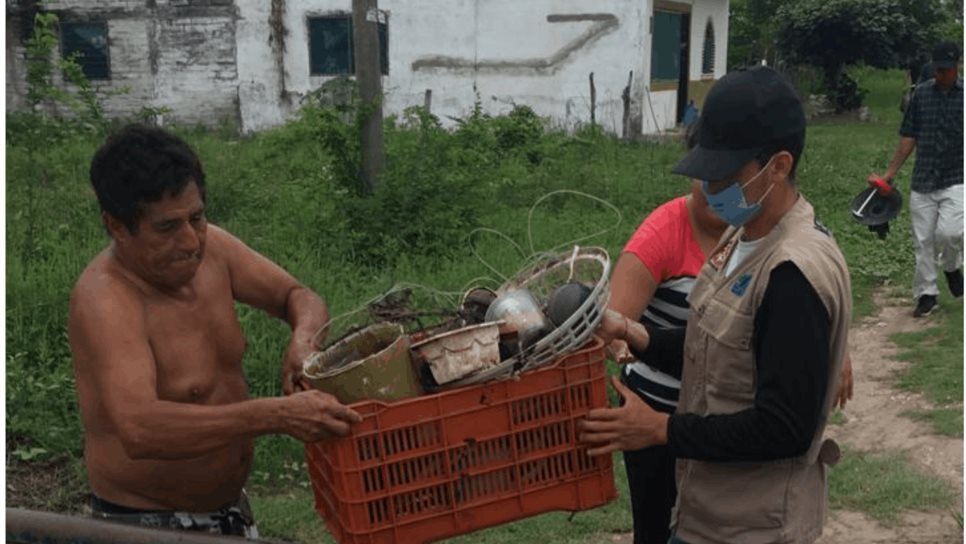 Habrá cada viernes descacharrización contra el dengue en Escuinapa