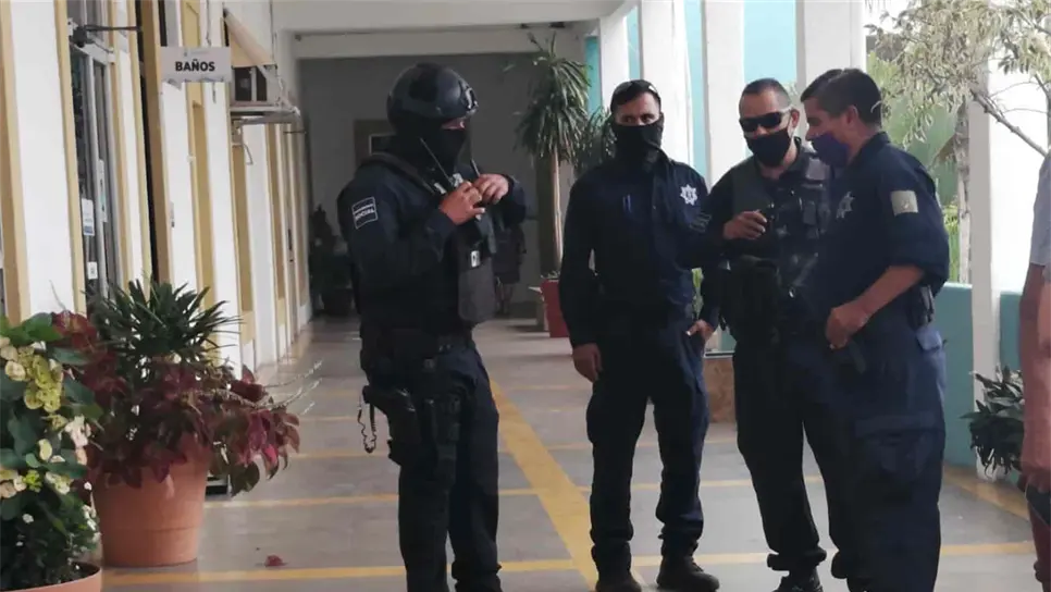 El alcalde mazatleco asegura que se han reducido los índices delictivos. FOTO: Ana Lidia Avilés.