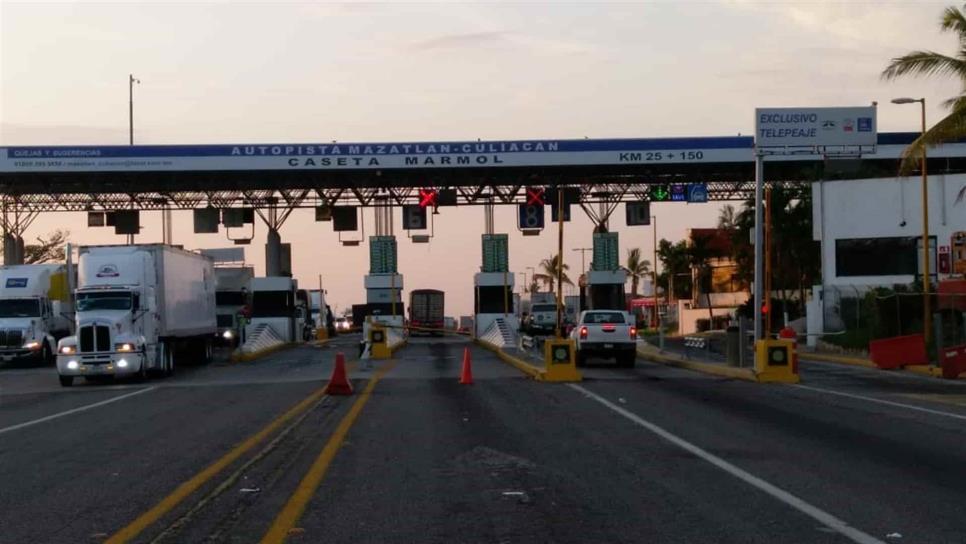 Trasciende liberación de la caseta Mármol de la Maxipista Mazatlán-Culiacán