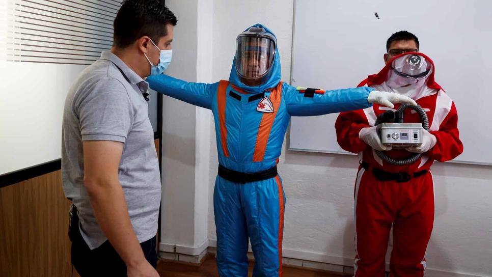 Star Trek inspira a empresa mexicana para crear traje inflable contra Covid-19