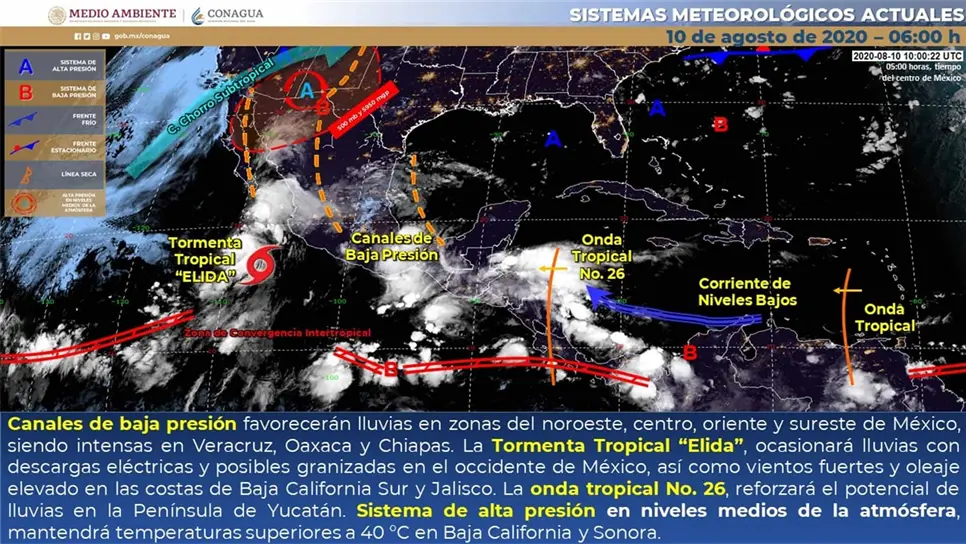 FOTO: twitter @conagua_clima