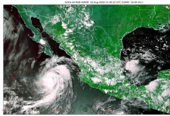 Sinaloa fuera de riesgo por zonas de baja presión en el océano Pacífico: PC