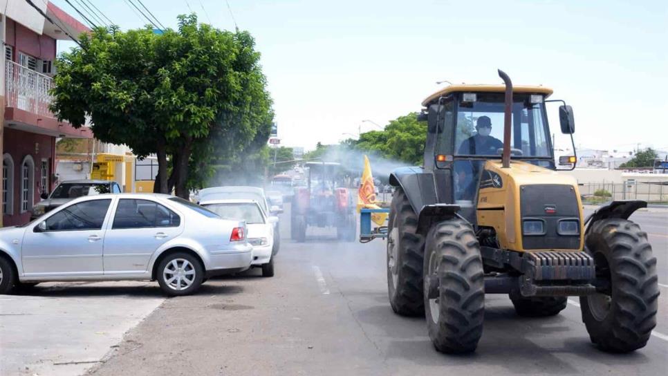 Más de mil 500 espacios ha desinfectado el Ayuntamiento de Culiacán