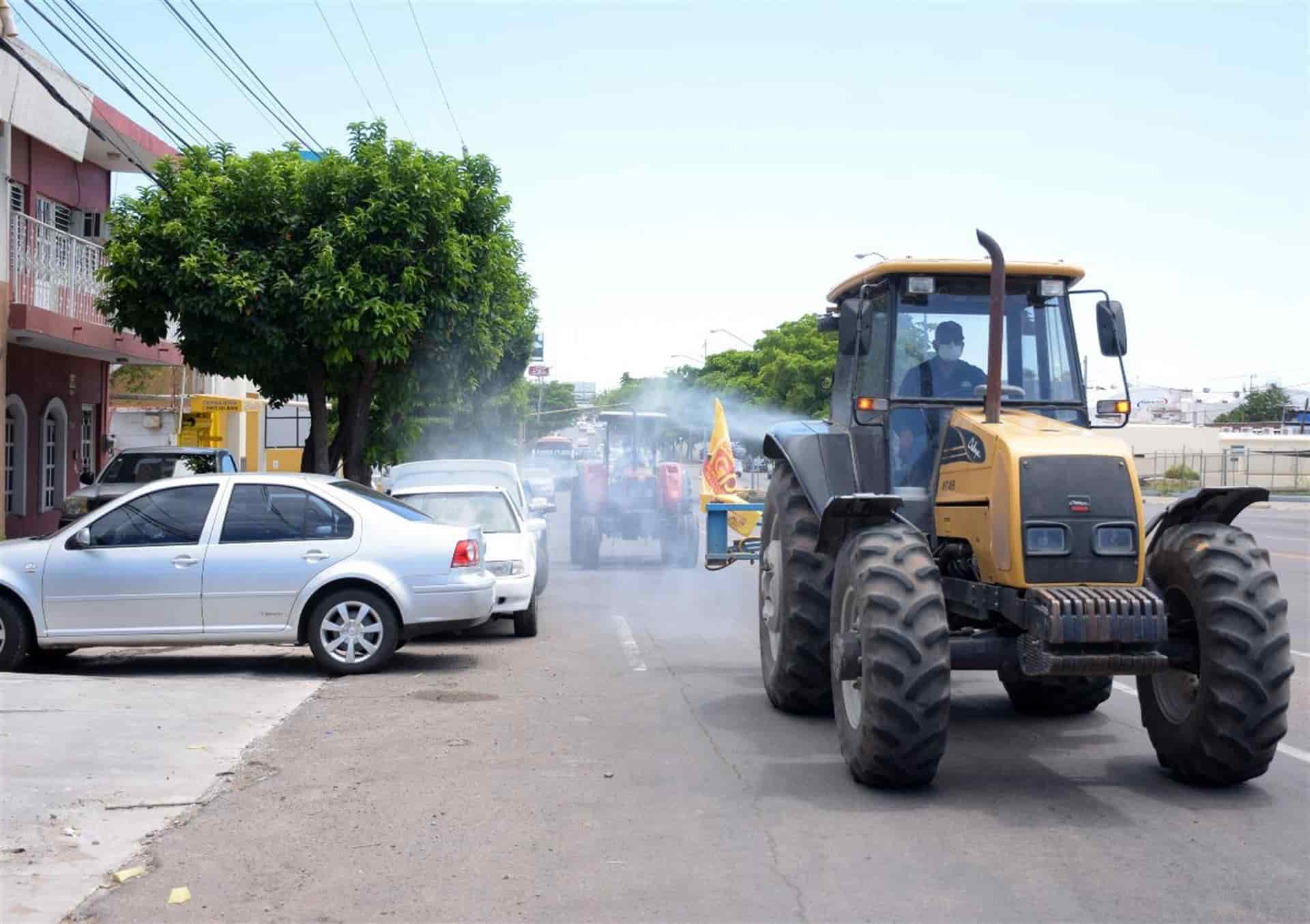 Más de mil 500 espacios ha desinfectado el Ayuntamiento de Culiacán