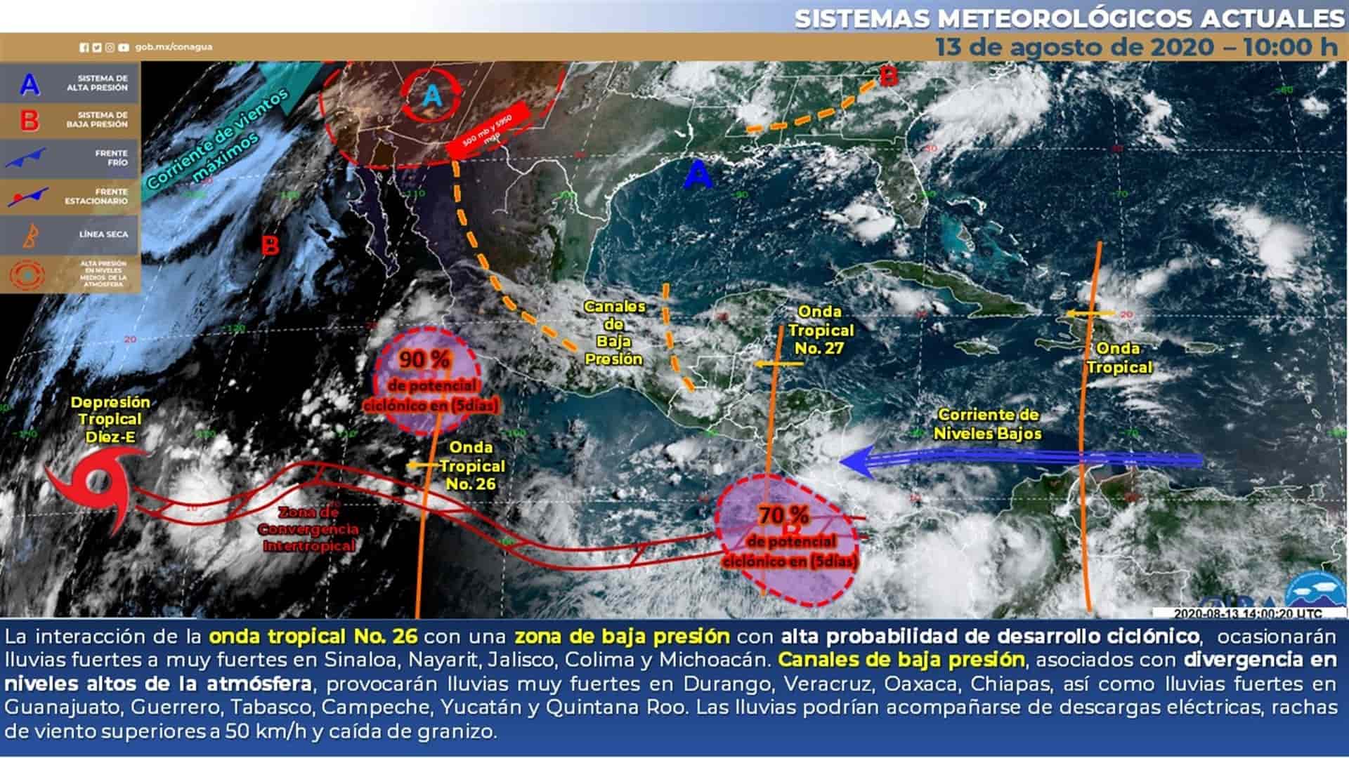 FOTO: twitter @conagua_clima.