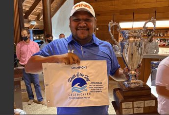 Gloria del golf sinaloense: Joaquín Medina gana Torneo en Dominicana