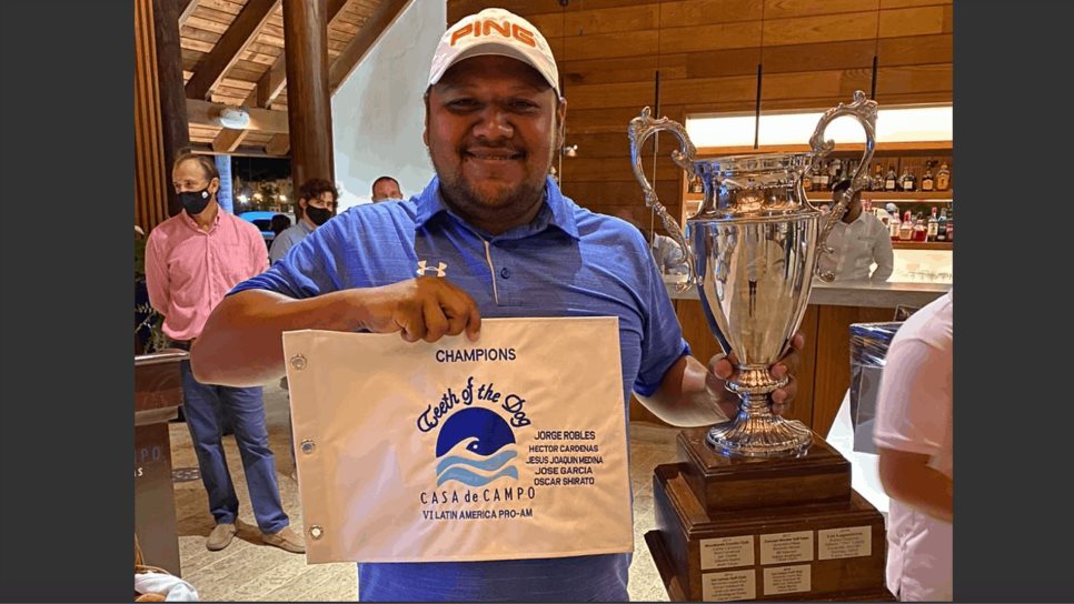 Gloria del golf sinaloense: Joaquín Medina gana Torneo en Dominicana