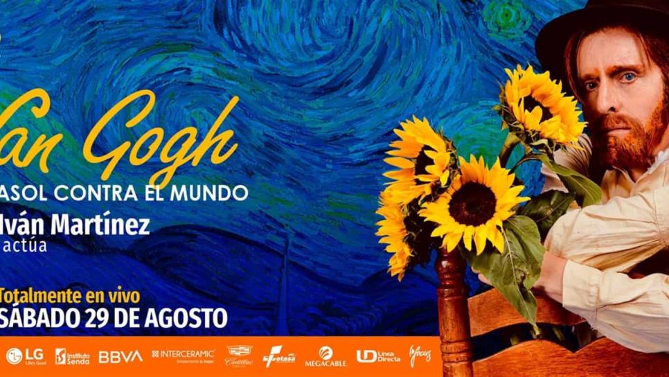 Invita Mario Iván Martínez a su obra Van Gogh, Un Girasol Contra el Mundo