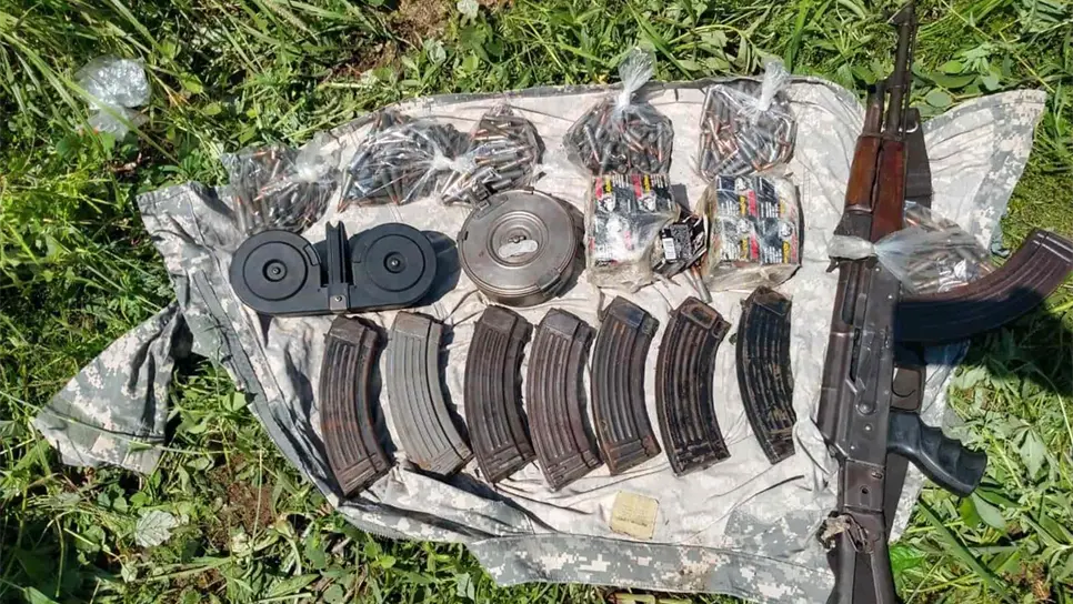 Aseguran armas, cargadores y cartuchos en Choix