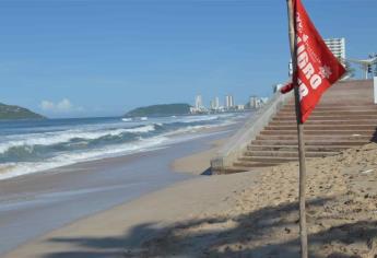 La presencia de «Norma» causa cierre de playas en Mazatlán