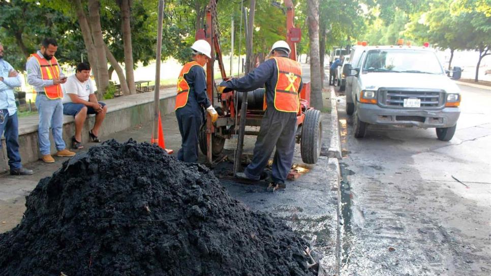 Retiran más de 3 mil t de escombro y plásticos del drenaje de Culiacán