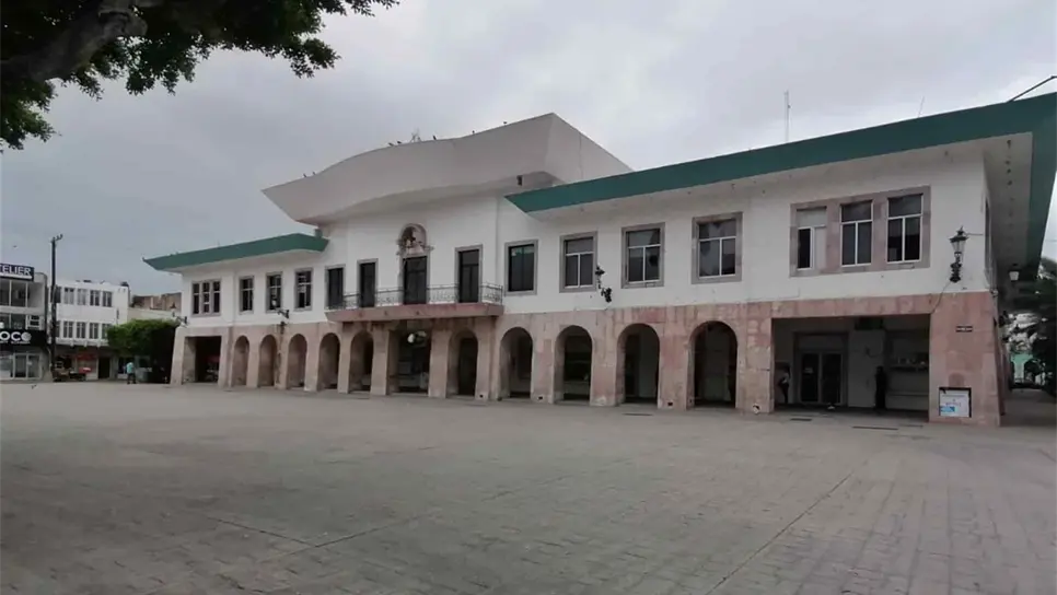 Palacio Municipal de Mazatlán. FOTO: Ana Lidia Avilés.