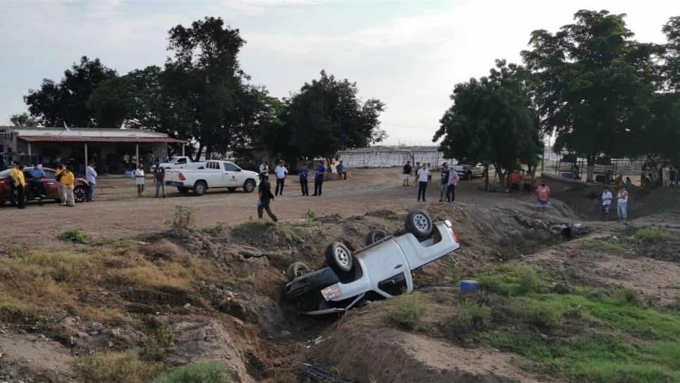 Fallece joven tras volcadura en La Palma, Navolato