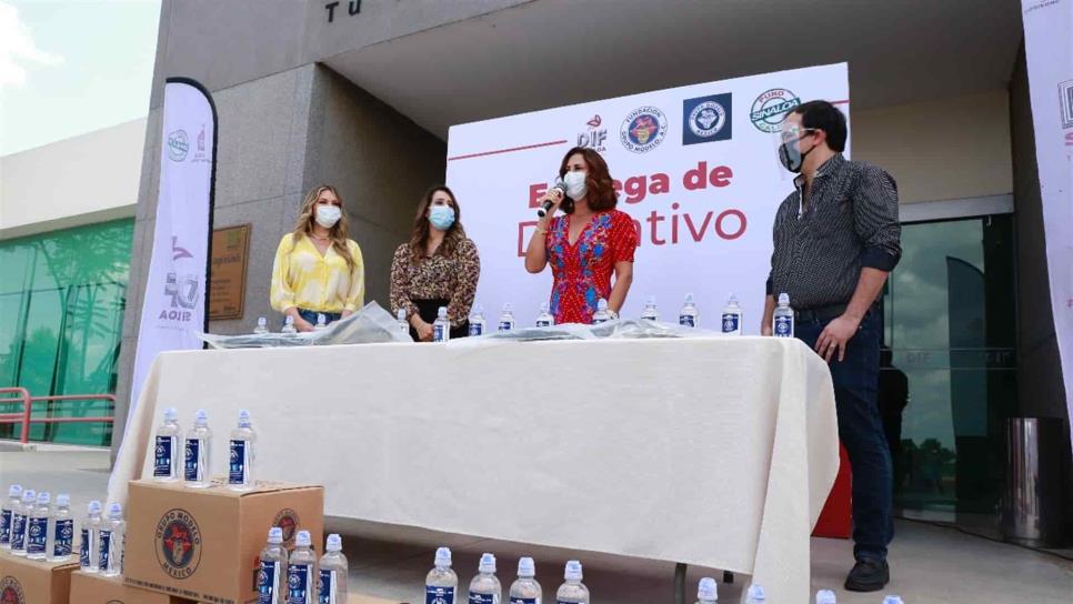 Recibe DIF Sinaloa donación de Grupo Modelo