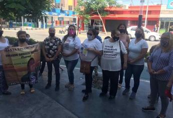 Se manifiestan Rastreadoras de El Fuerte en la Vicefiscalía zona norte