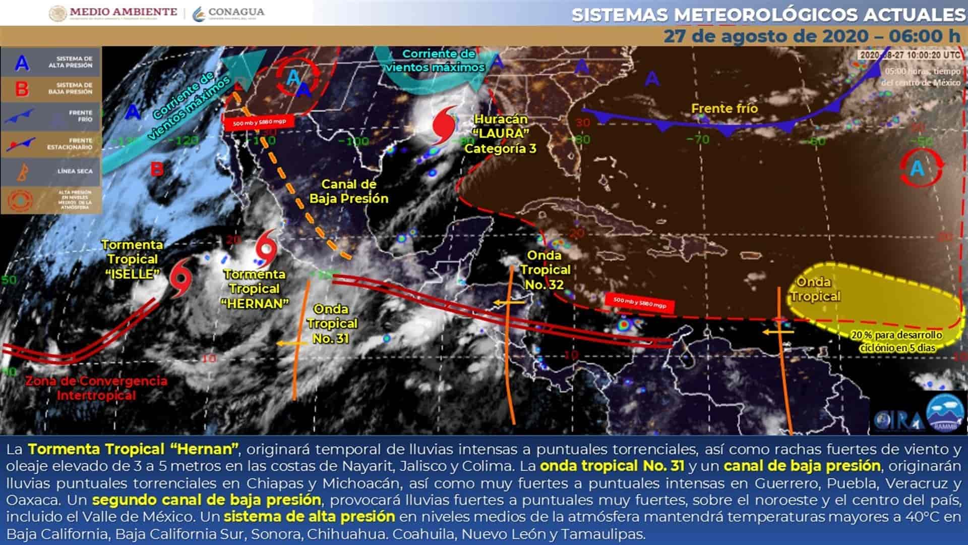 FOTO: twitter @conagua_clima