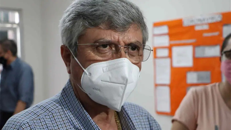 Efrén Encinas Torres, Secretario de Salud en Sinaloa. FOTO: Heidi Fonseca.