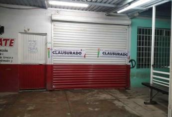 Clausuran dos salones de fiestas y un expendio en Culiacán