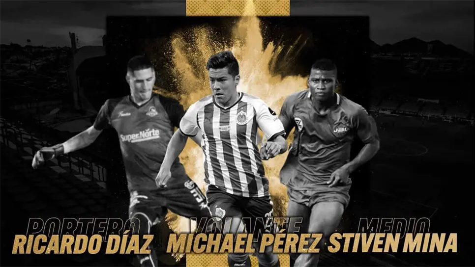 Dorados cierra su plantel con tres refuerzos