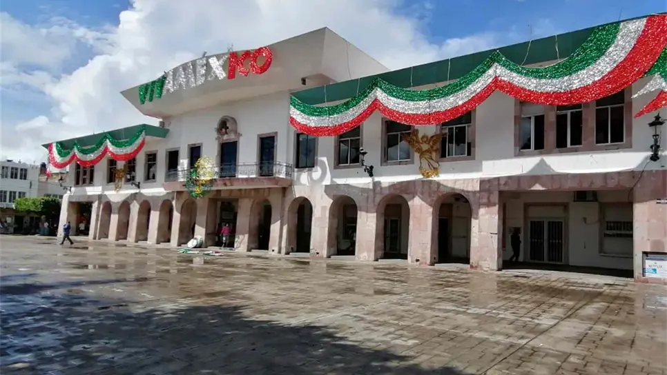 Palacio Municipal de Mazatlán. FOTO: Ana Lidia Avilés.