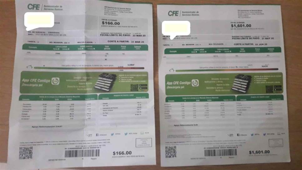 CFE cobra hasta un 150 % más en Sinaloa