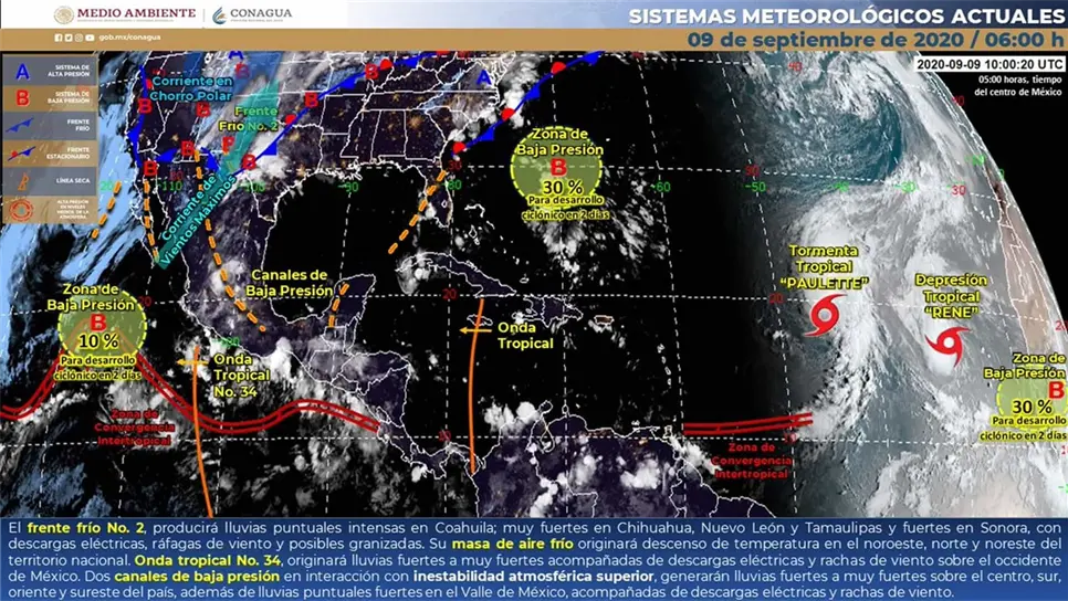 FOTO: twitter @conagua_clima