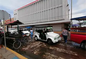 Ayuntamiento de Mazatlán repara calles del Centro Histórico