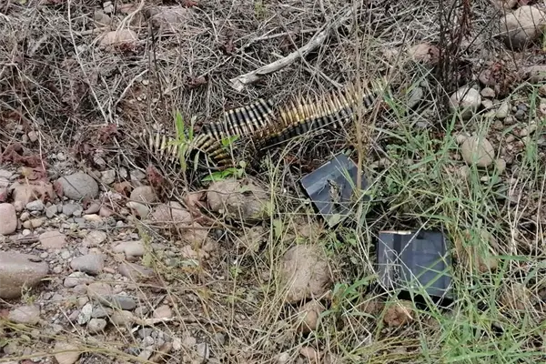 Asegura BOI cargadores y cartuchos en Tepuche, Culiacán Asegura BOI cargadores y cartuchos en Tepuche, Culiacán