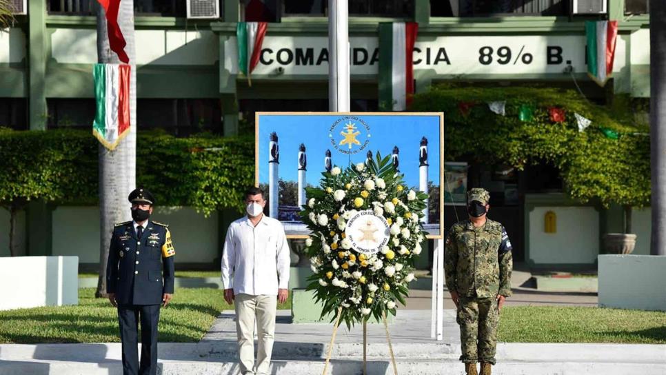 Conmemoran 173 aniversario de la gesta heroica de los Niños Héroes de Chapultepec