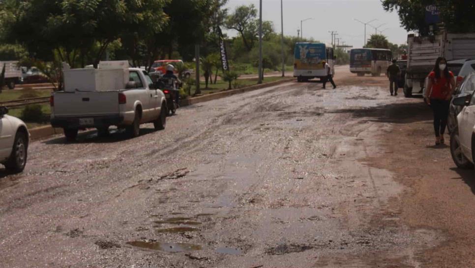 Dan banderazo de inicio a rehabilitación del bulevar Centenario en Los Mochis