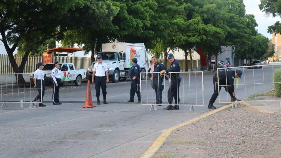 Prepárese, mañana cerrarán calles aledañas a Palacio de Gobierno, en Culiacán