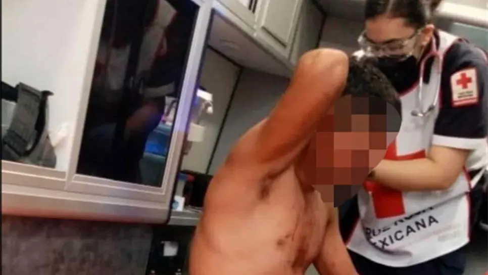 Joven defendía a su suegra y termina macheteado por su suegro
