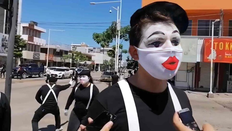 Mimos buscan respeto al peatón en Culiacán Mimos buscan respeto al peatón en Culiacán