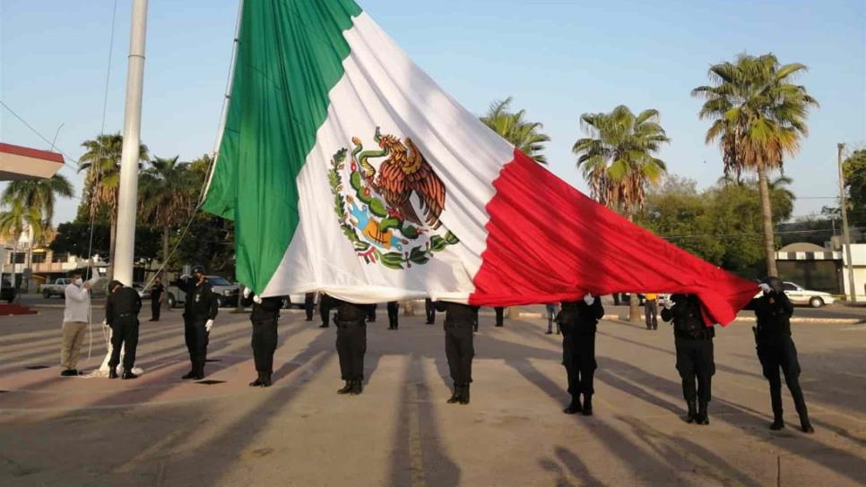 Izan bandera a toda asta en Ahome por la Independencia de México