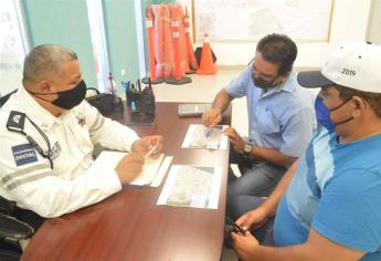 Modifican temporalmente rutas de camiones urbanos por obras en el Centro de Mazatlán