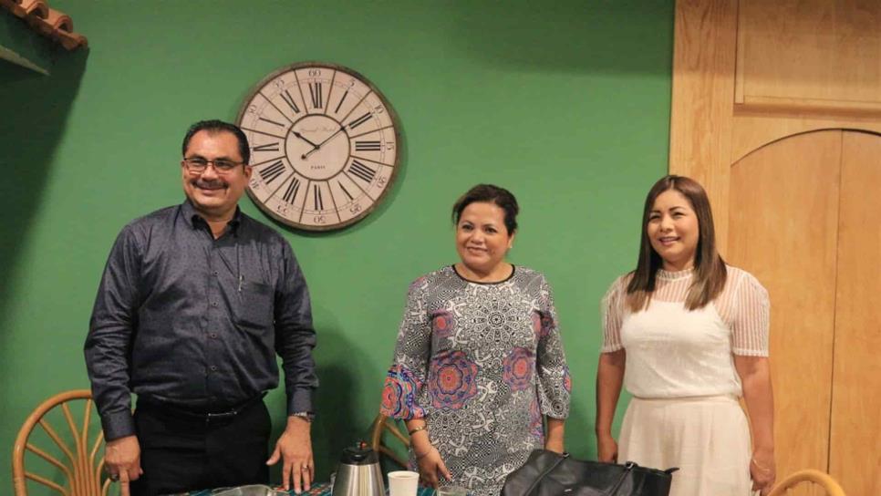 Alcaldesa de Guasave se reúne con diputados para sacar adelante obras estratégicas