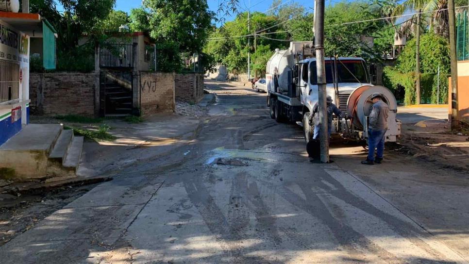 Lluvias colapsan el sistema de drenaje de la cabecera de Choix