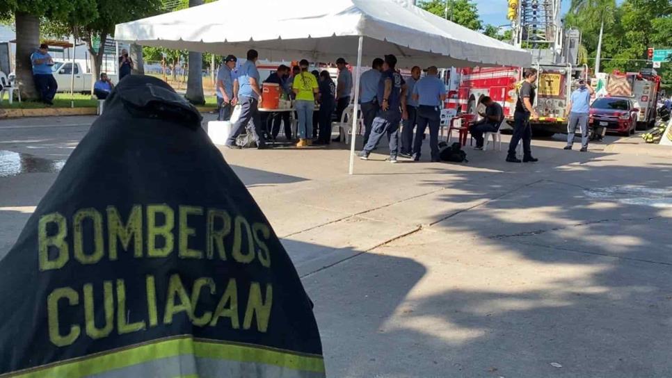 Termina plantón de Bomberos Culiacán