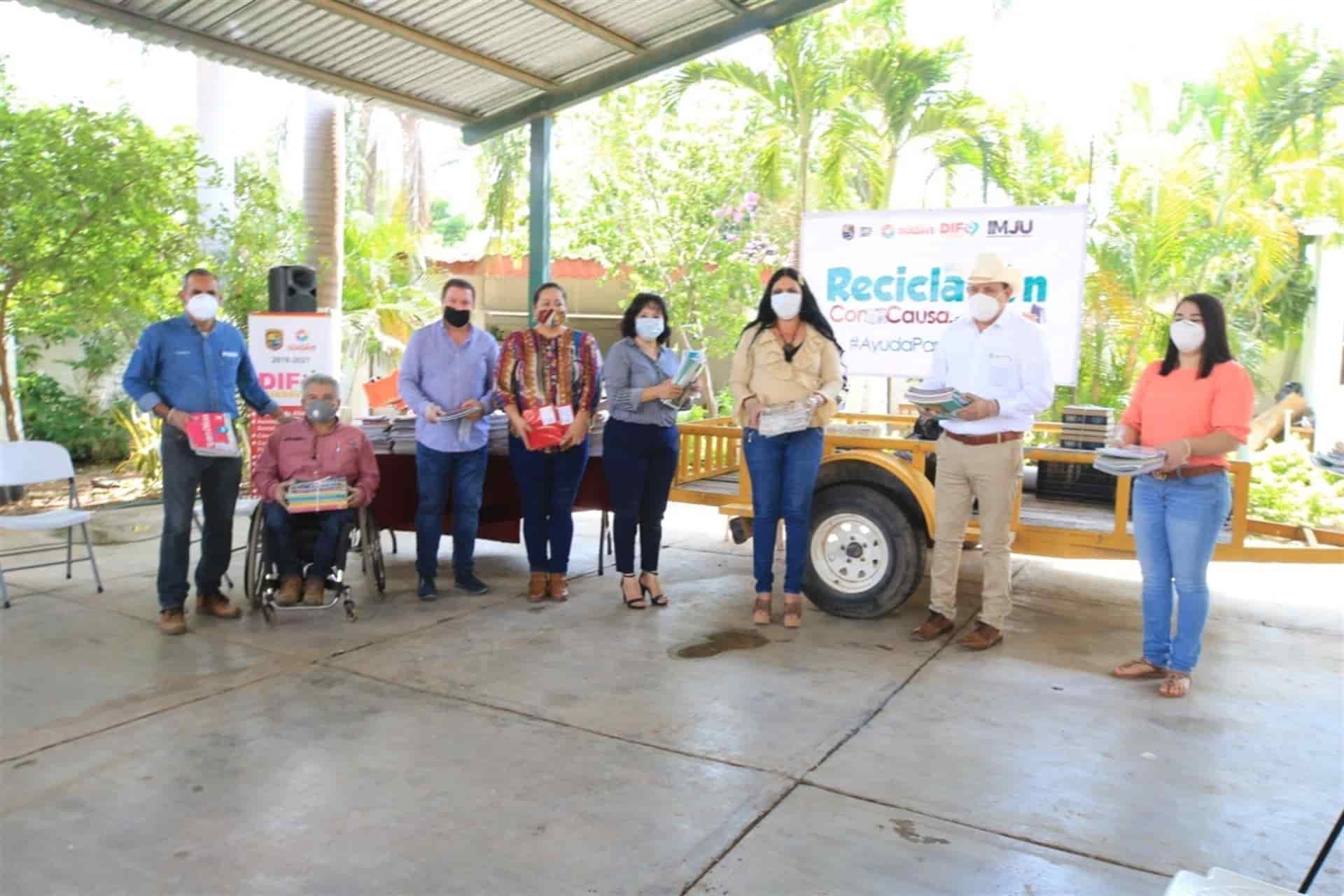 DIF Guasave inicia el Reciclatón con Causa #Ayuda para Ayudar