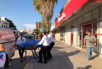 Muere hombre mientras acudía a un cajero automático en Los Mochis