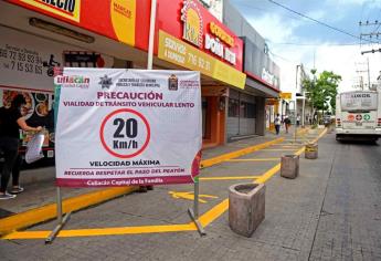 Abren más tramos de calles en el centro de Culiacán