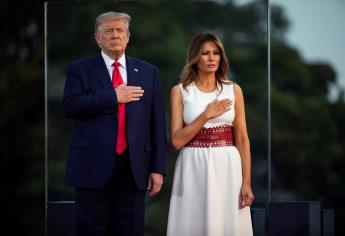 Trump y la primera dama Melania dan positivo a Covid-19