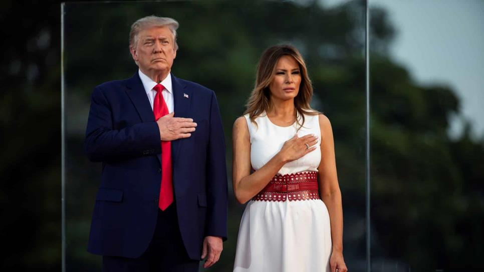 Trump y la primera dama Melania dan positivo a Covid-19